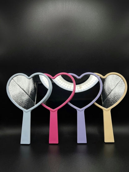 HEART HANDHELD MIRROR