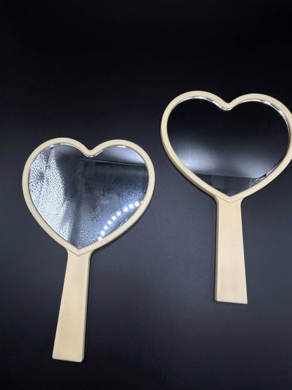 HEART HANDHELD MIRROR