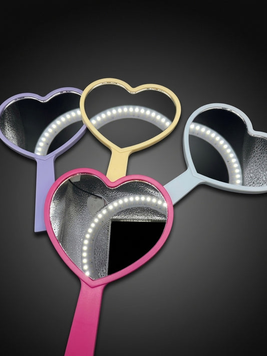 HEART HANDHELD MIRROR