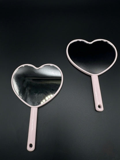 MINI HEART HANDHELD MIRROR
