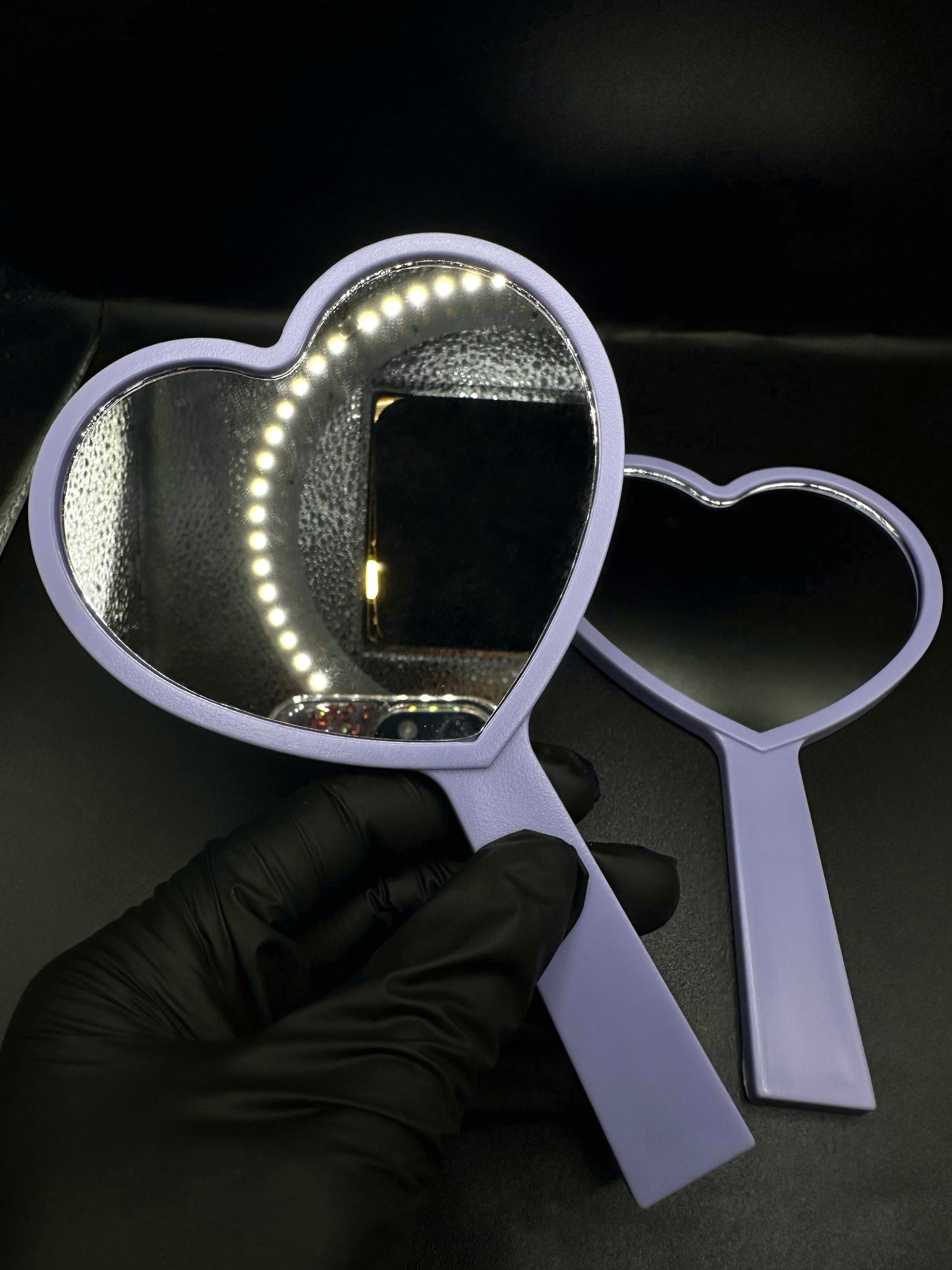 HEART HANDHELD MIRROR